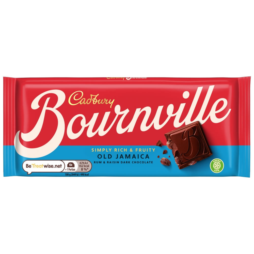 Cadbury Bournville Old Jamaica Dark Chocolate Bar