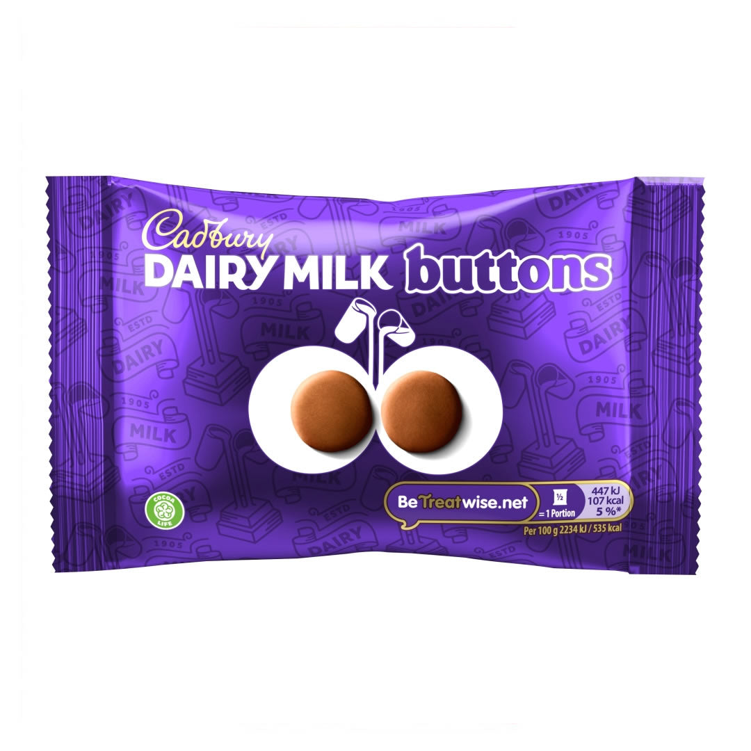 Cadbury Dairy Milk Giant Buttons Chocolate Bag