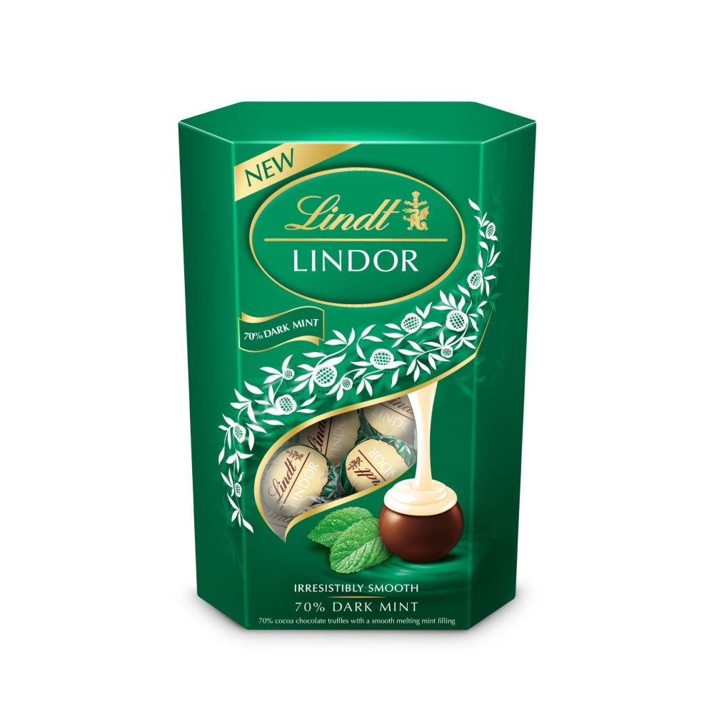 Lindt Lindor Dark Mint Chocolate Truffles Thank You  Gifts