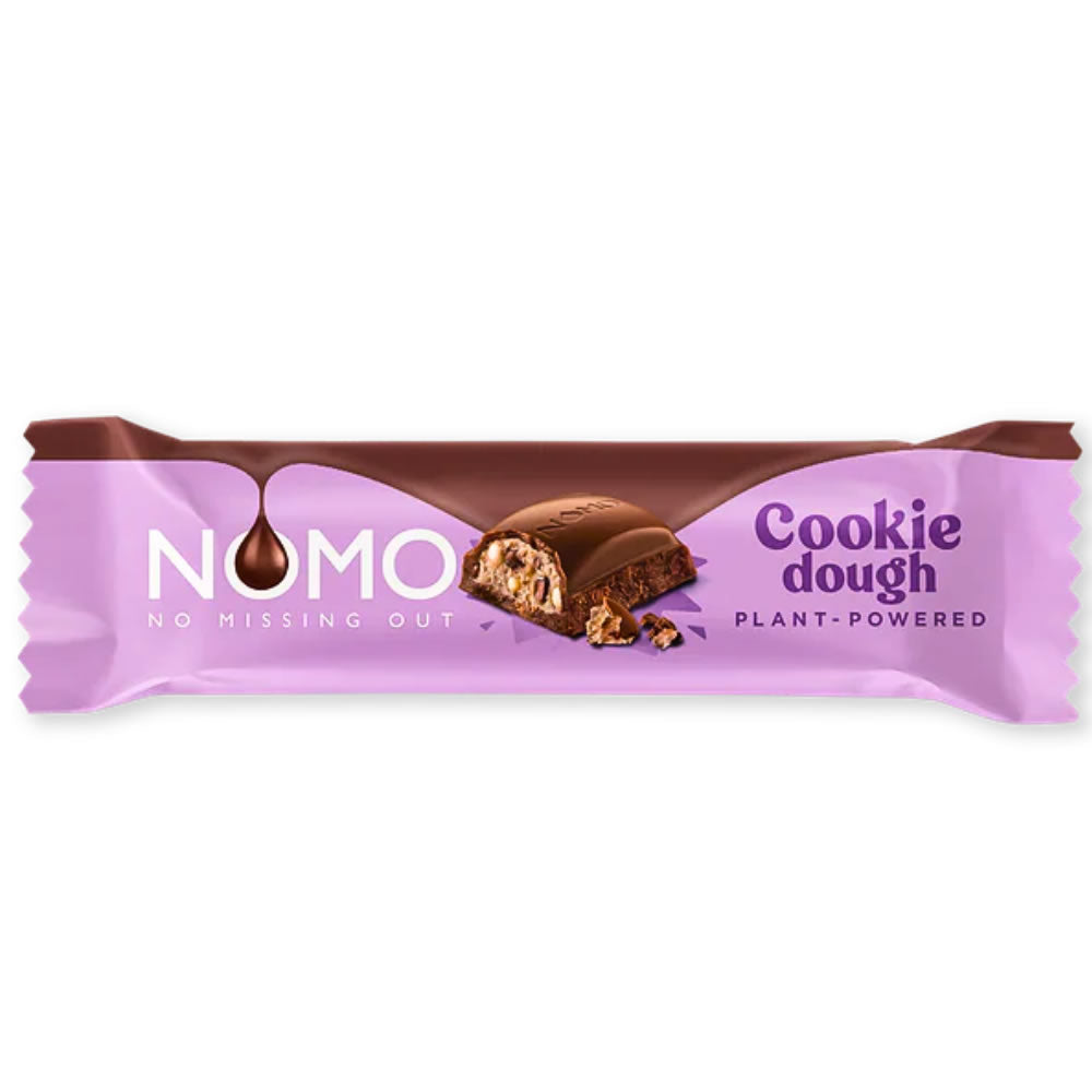 Nomo Cookie Dough Chocolate Bar