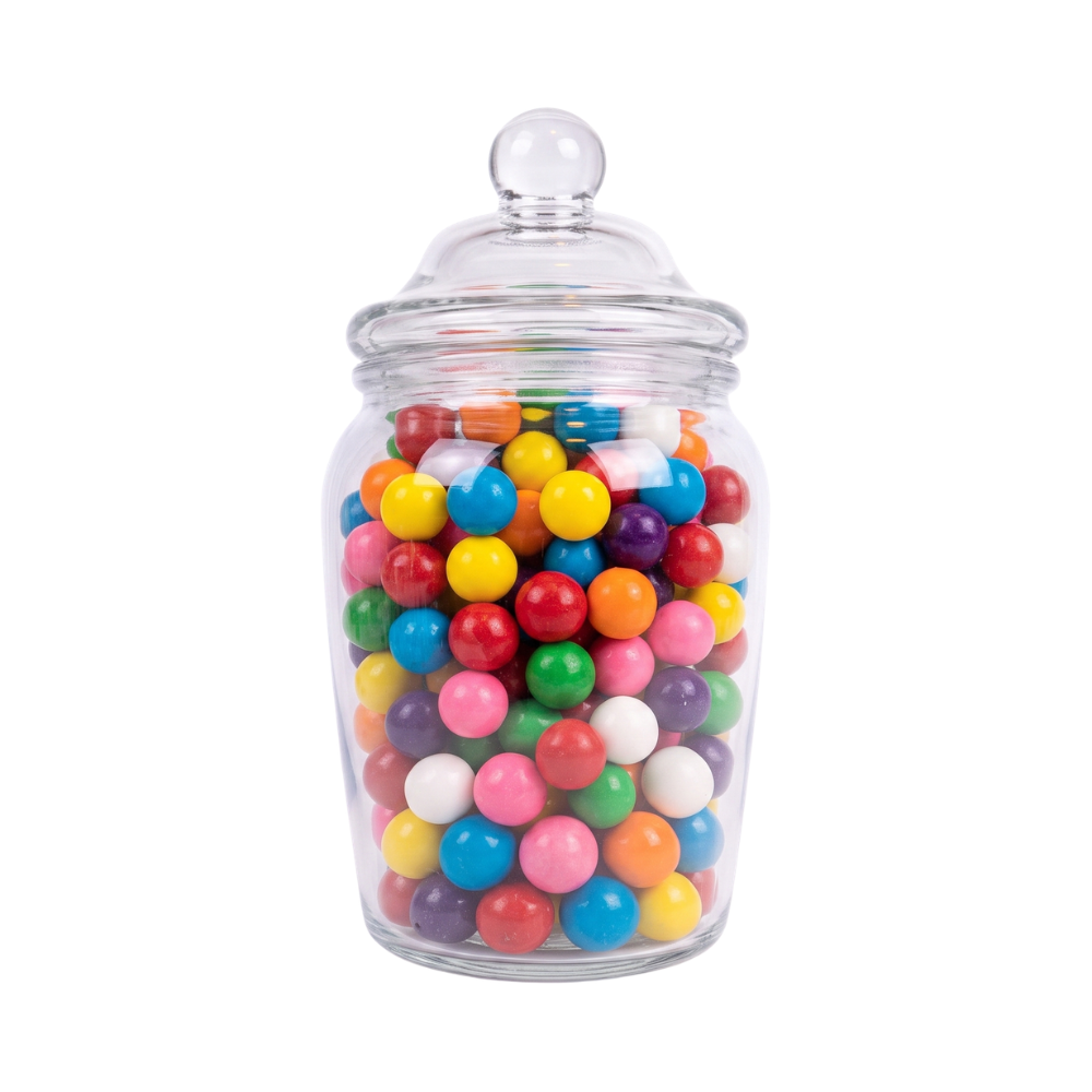 Bubblegum balls in Gift Sweet Jar
