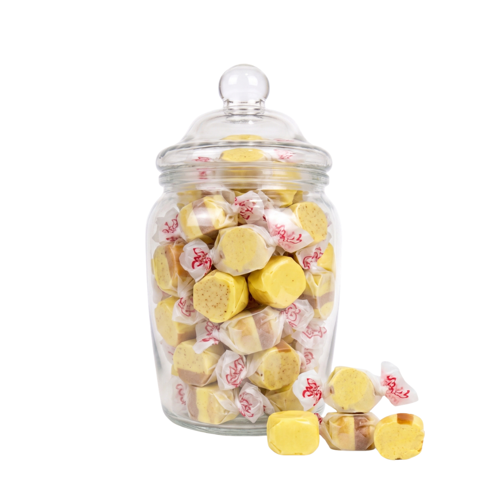 Salt Water Taffy Sweer Jar - French Toast